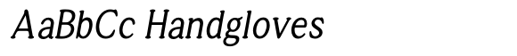 Astheric Contrast Thin Condensed Italic image