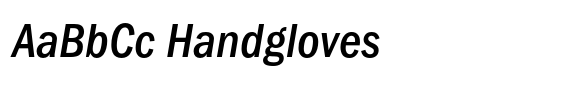 ITC Franklin Gothic Condensed Medium Italic image