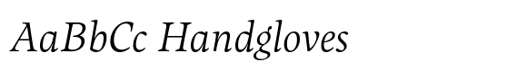 Maecenas Light Italic image