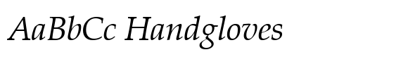Zapf Calligraphic 801 Italic image