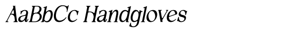 Demetras Soft Contrast SemiCondensed Italic image