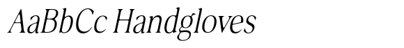 Fitgad Soft Extra Light Condensed Italic image
