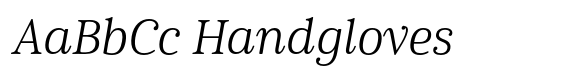 Cabrito Serif Extended Regular Italic image