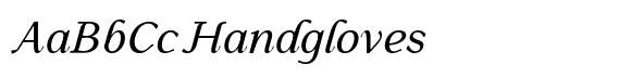 Gibralt Italic Variable font sample