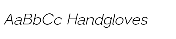 Modern Sans Light Oblique image