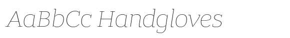 Bandera Pro Thin Italic image