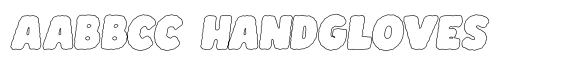 Hazard Otter Outline Italic image