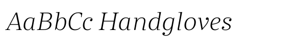 Abelard Light Italic image