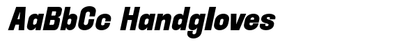 Aurethique Bold Semi Condensed Oblique image