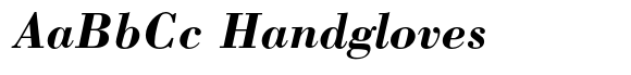 Bodoni Pro Bold Italic image