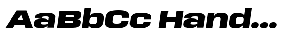 HD Corbit Expanded Extra Bold Italic image