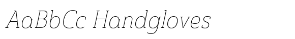 Ainslie Slab Cond Thin Italic image