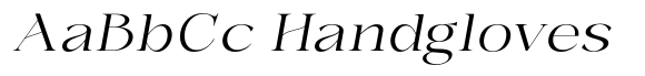 Bonarchi Light Expanded Italic image