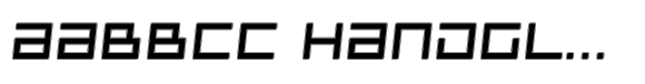 Vervex Rounded Rimmed Italic image