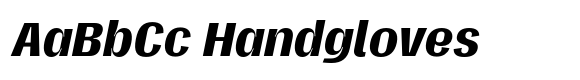 Gargenic Semi Bold Oblique image