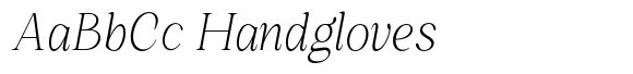 Romantic Editorial Thin Semi Condensed Italic image
