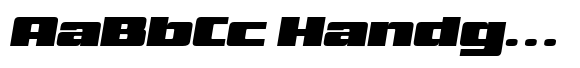 Micher Expanded Italic image