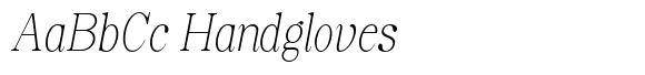Soffline Condensed Thin Italic image
