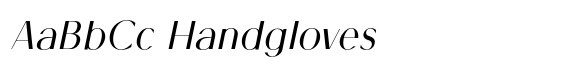 Kalesi Italic font sample