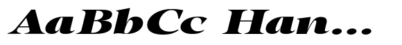 Gustian Black Expanded Italic image