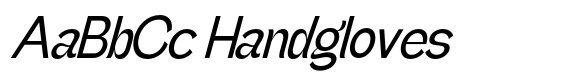 Gathia Sans  Slant Medium image