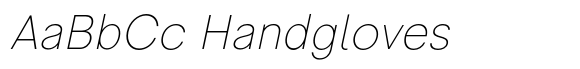 Signat Thin Italic image