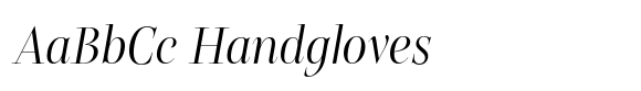 Belda Didone Condensed Light Italic image