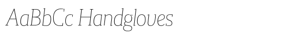 Gazeta Slab Extra Light Italic image