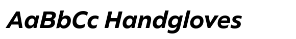 Marie Sans Bold Italic image