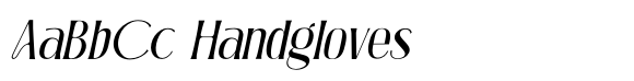 Chavora Italic font sample