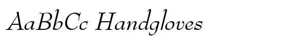 Bernhard Modern Italic image