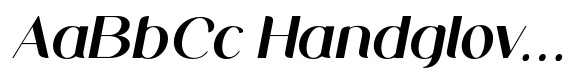 Midland Luxury Extra Bold Semi Expanded Italic image