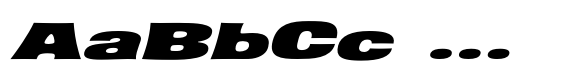 Back Beat Skinny & Wide CCBackBeat Wide Bold Italic image