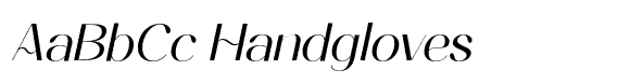 Ameda Rough Italic image