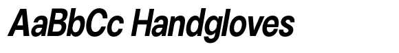 Gorvain Bold Semi Condensed Slanted image