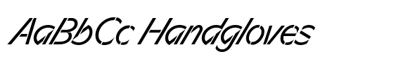 Sizek P Stencil Sizek P ST SCND Regular Super Italic image