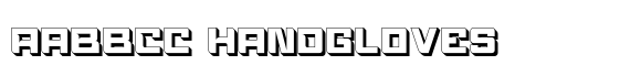 Football Stage Extrude font sample