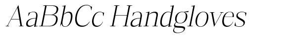 Mustank Serif Extra Light Italic image