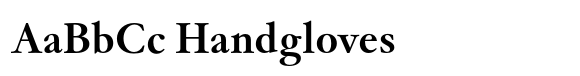 Garamond Now Headline Bold image