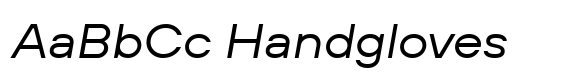 TT Hoves Pro Expanded Italic font sample