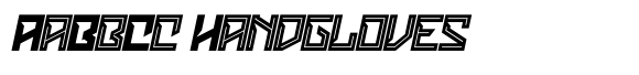 Devolt Strike Italic font sample