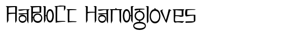 Hyogajo font sample