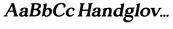 Ardiga Extra Bold Expanded Italic image