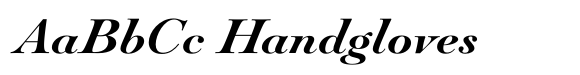 Paganini Bold Italic font sample