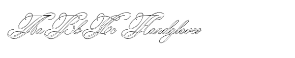 Georghina Script Pro Slant Outline image