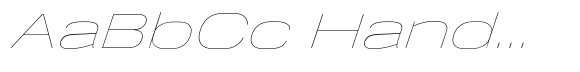 De Box Expanded Hairline Italic Tall image