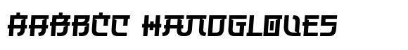 Shokudo font sample