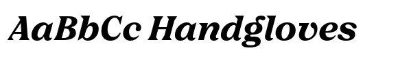 Nib Extra Bold Italic image