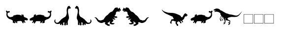 Dino Dingbats image
