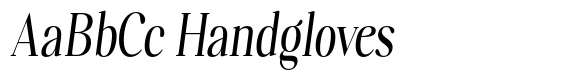 Polisha Reynold Soft Medium Italic Condensed image